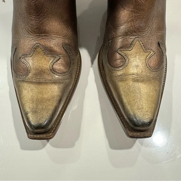 BCBGirls Bohemian Western Boots with Multicolor Accents - Picture 3 of 10